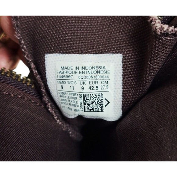 Converse All Star Camouflage Quarter Zip Lace-Up Hi-Top Sneaker Men 9 Women 11 - Picture 16 of 16